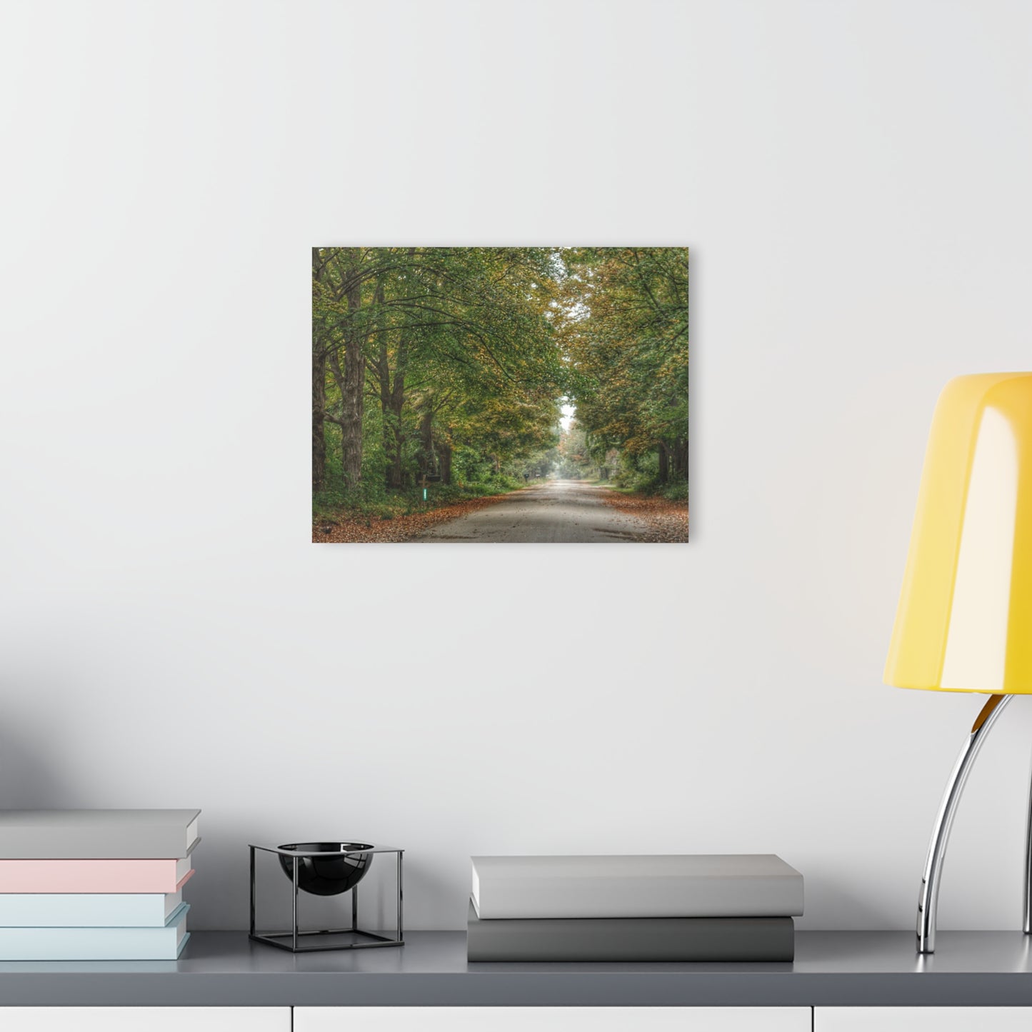 U R There Photography Country Roads in Millington Rustic Farmhouse Acrylic Wall Print