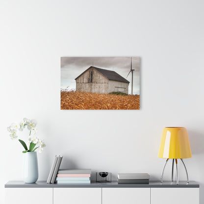 U R There Photography Merry Road Grey Rustic Farmhouse Acrylic Wall Print