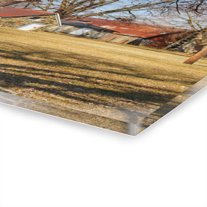 U R There Photography Wolcott Road Farm Rustic Farmhouse Acrylic Wall Print