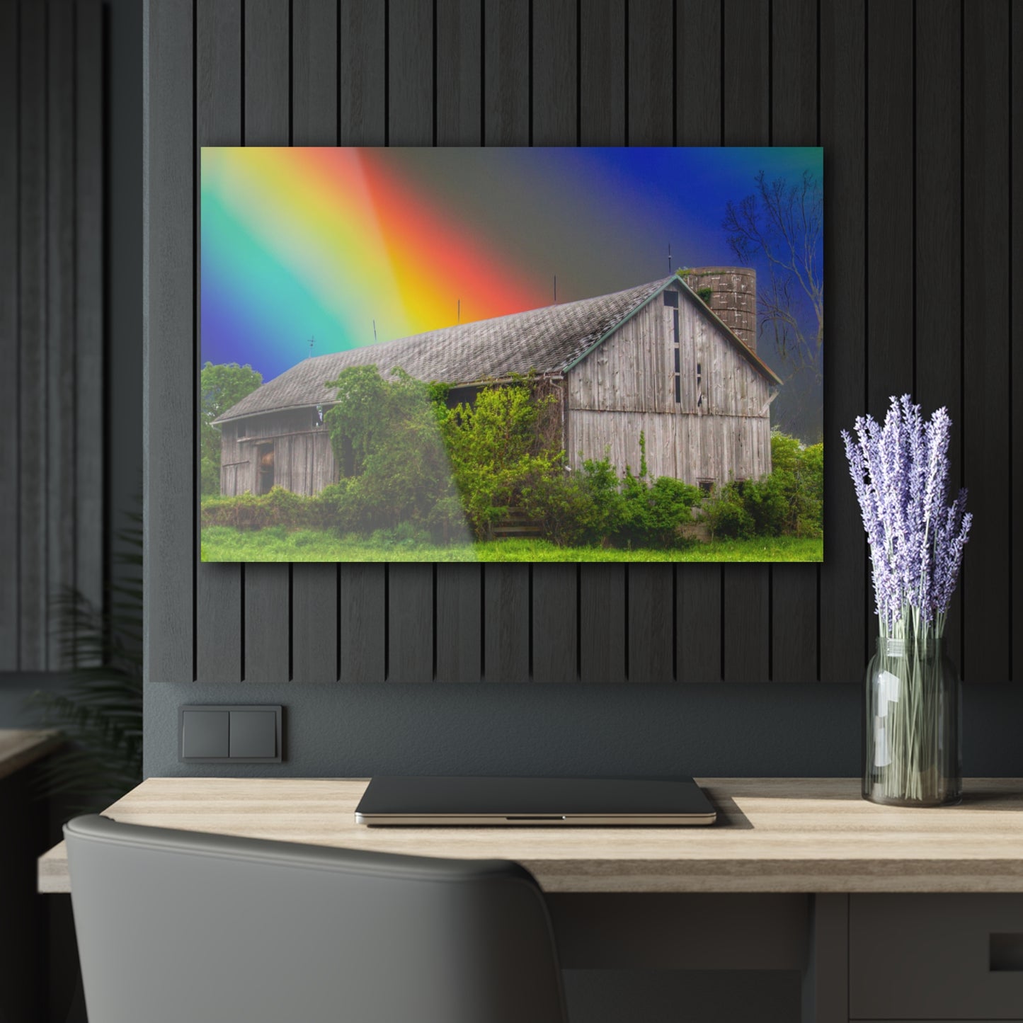 U R There Photography Wilder Road Wonderment Rustic Farmhouse Acrylic Wall Print