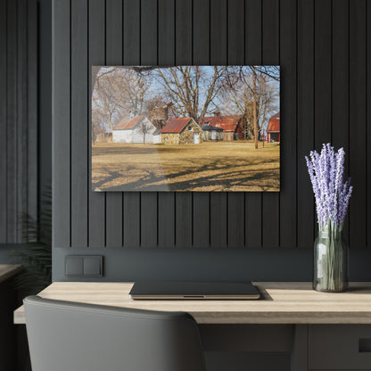 U R There Photography Wolcott Road Farm Rustic Farmhouse Acrylic Wall Print