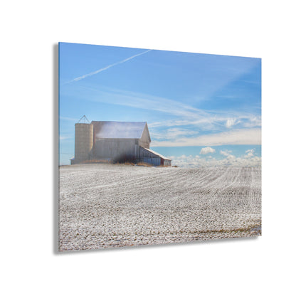 U R There Photography Early Spring Grey II Rustic Farmhouse Acrylic Wall Print