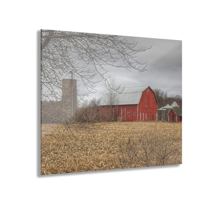 U R There Photography Barnes of Arbela I Rustic Farmhouse Acrylic Wall Print