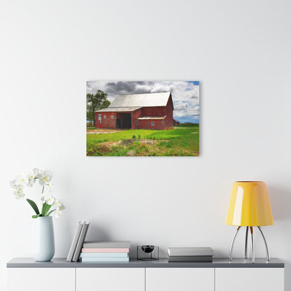 U R There Photography Rescue Road Reds Rustic Farmhouse Acrylic Wall Print