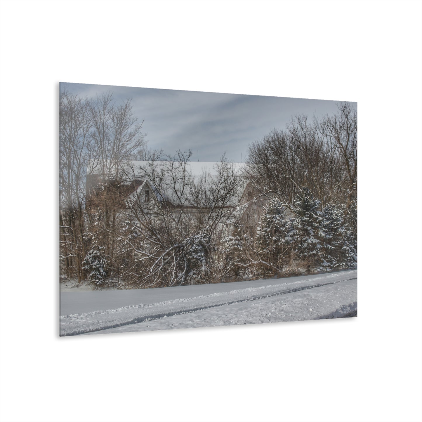U R There Photography Hidden in Oxford II Rustic Farmhouse Acrylic Wall Print