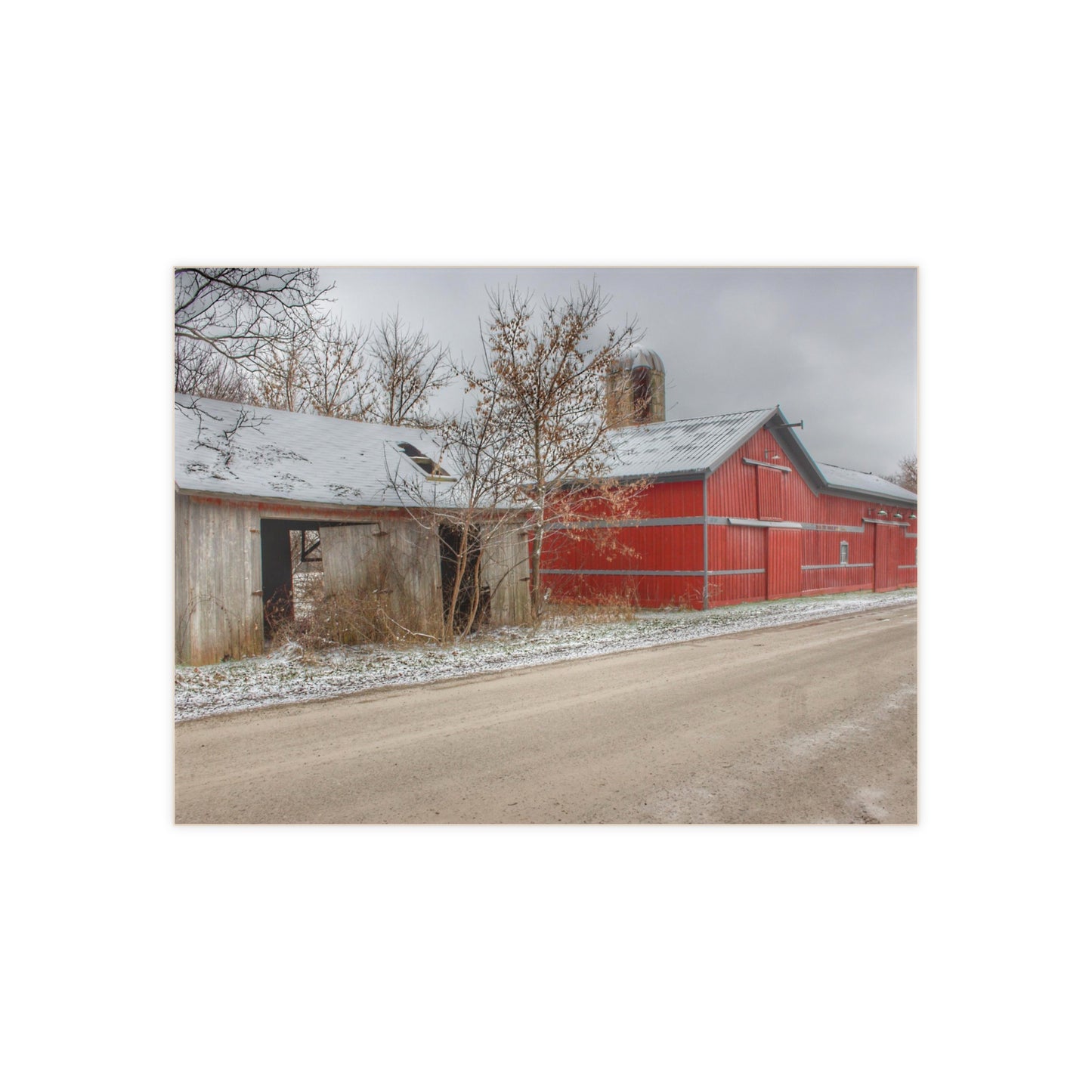 U R There Photography Bordman Roadside Buddies I Rustic Farmhouse Decorative Ceramic Tile