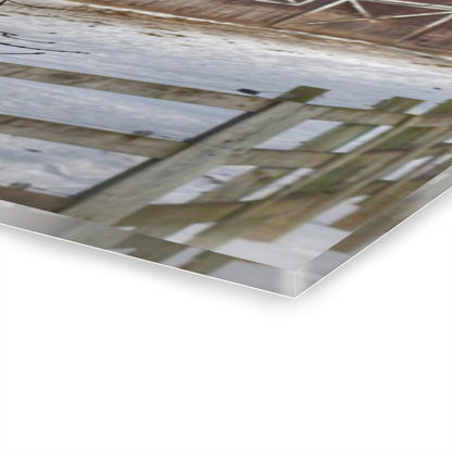 U R There Photography Ebeling Browns Rustic Farmhouse Acrylic Wall Print