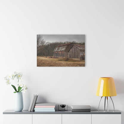 U R There Photography Arbela Road Greys Rustic Farmhouse Acrylic Wall Print