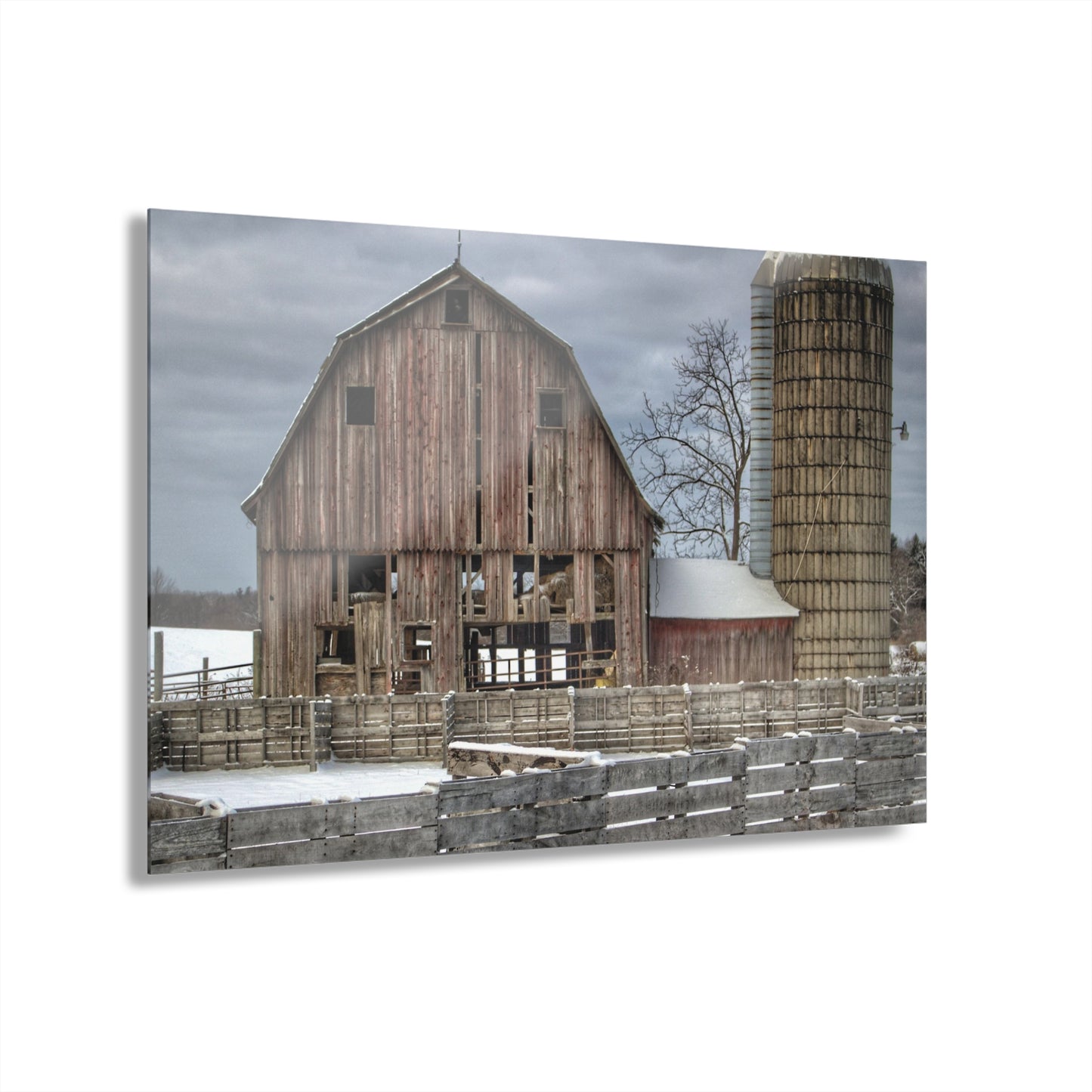 U R There Photography Old Marathon Rustic Farmhouse Acrylic Wall Print