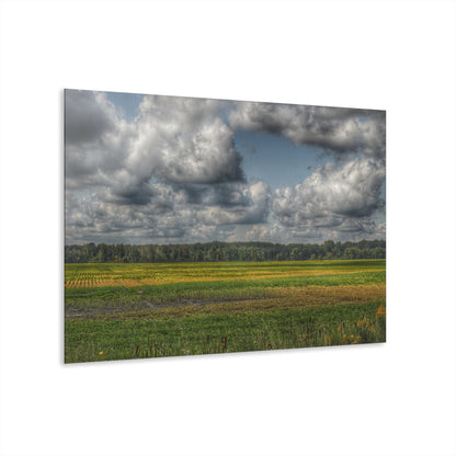 U R There Photography Skies of September Rustic Farmhouse Acrylic Wall Print