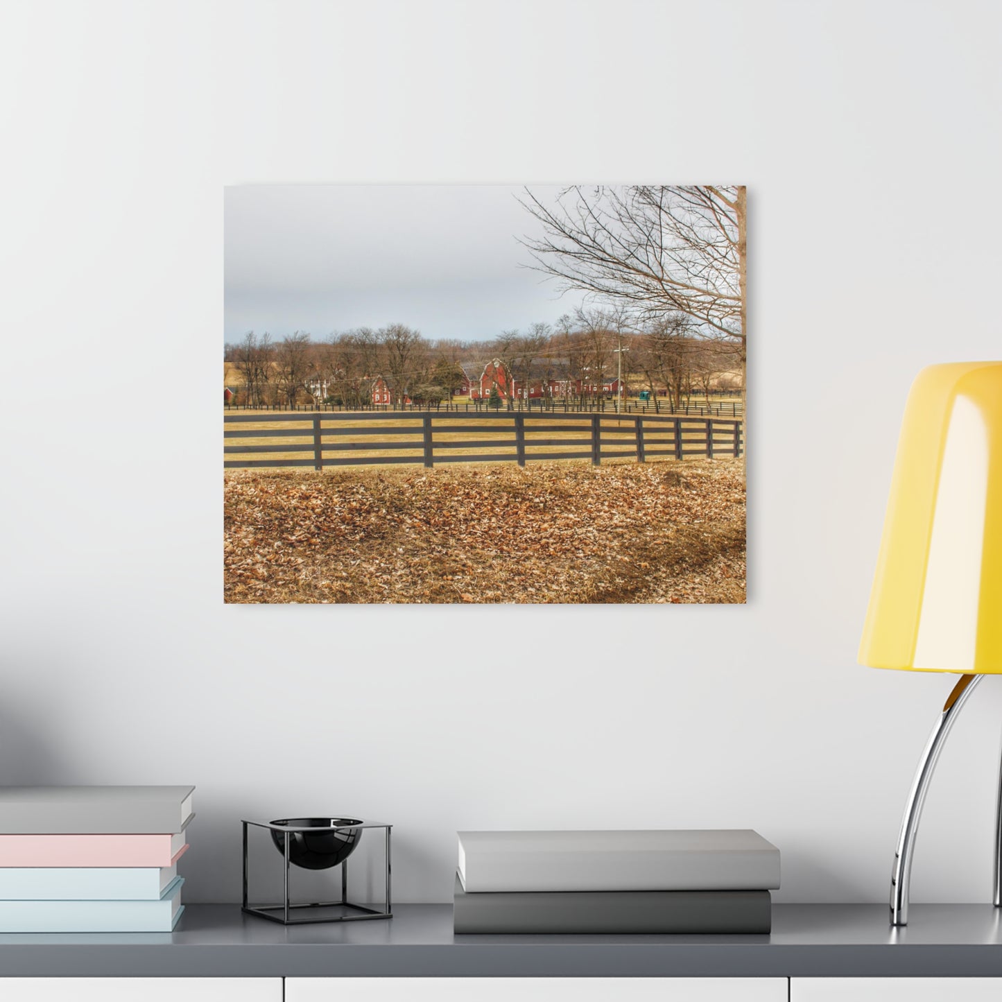 U R There Photography Barber Road Farm I Rustic Farmhouse Acrylic Wall Print