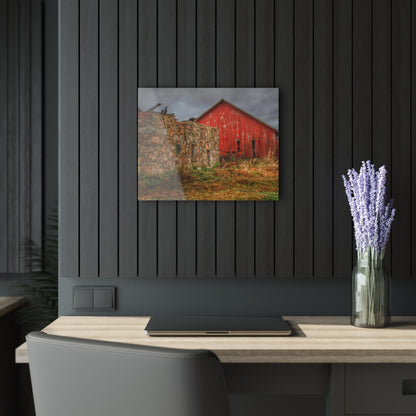 U R There Photography Stanley Road Ruins Rustic Farmhouse Acrylic Wall Print