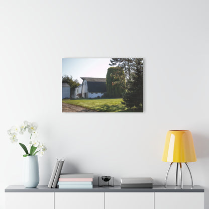 U R There Photography Five Lakes Road White Rustic Farmhouse Acrylic Wall Print