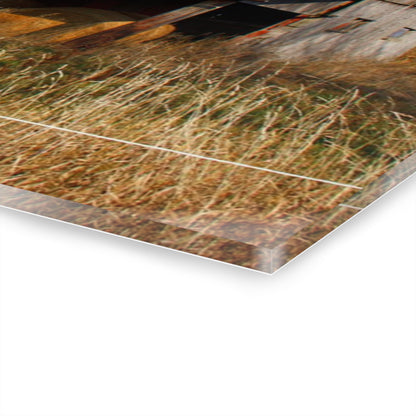 U R There Photography Dodge Road Hay Barn II Rustic Farmhouse Acrylic Wall Print