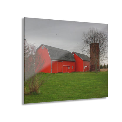 Barn Boutique Modern Farmhouse Acrylic Wall Print| Hough Road Reds III