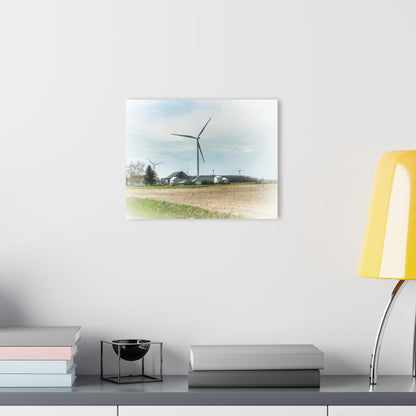 U R There Photography Dickerson Grey Rustic Farmhouse Acrylic Wall Print