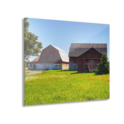 U R There Photography Atwell Road Trio Rustic Farmhouse Acrylic Wall Print