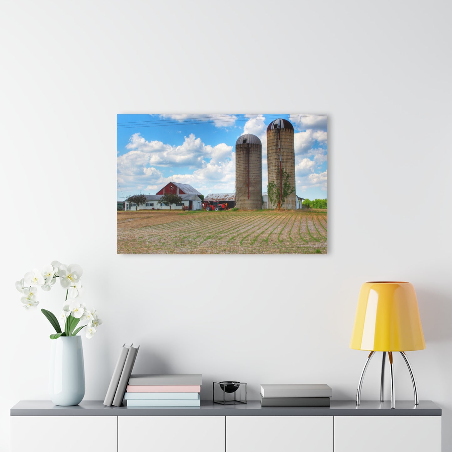 U R There Photography Marlette Road Farm III Rustic Farmhouse Acrylic Wall Print