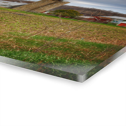 U R There Photography Fostoria Road Quonset Rustic Farmhouse Acrylic Wall Print