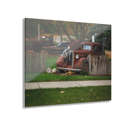 U R There Photography Oak Road Metamora Mechanics Rustic Farmhouse Acrylic Wall Print