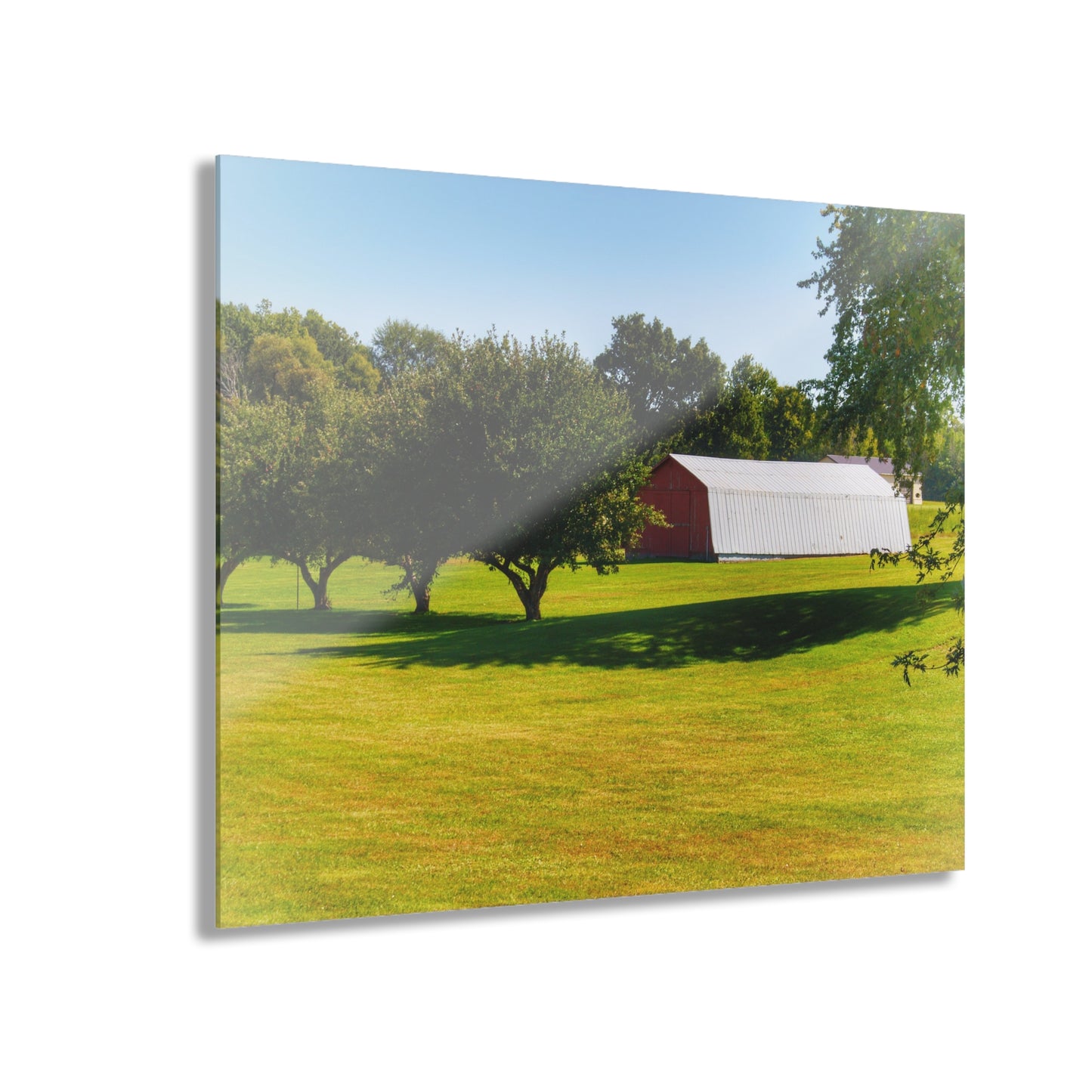 U R There Photography Lake Pleasant Road Hidden Quonset Rustic Farmhouse Acrylic Wall Print