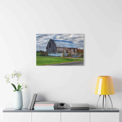 U R There Photography Marlette Road Haybarn Rustic Farmhouse Acrylic Wall Print