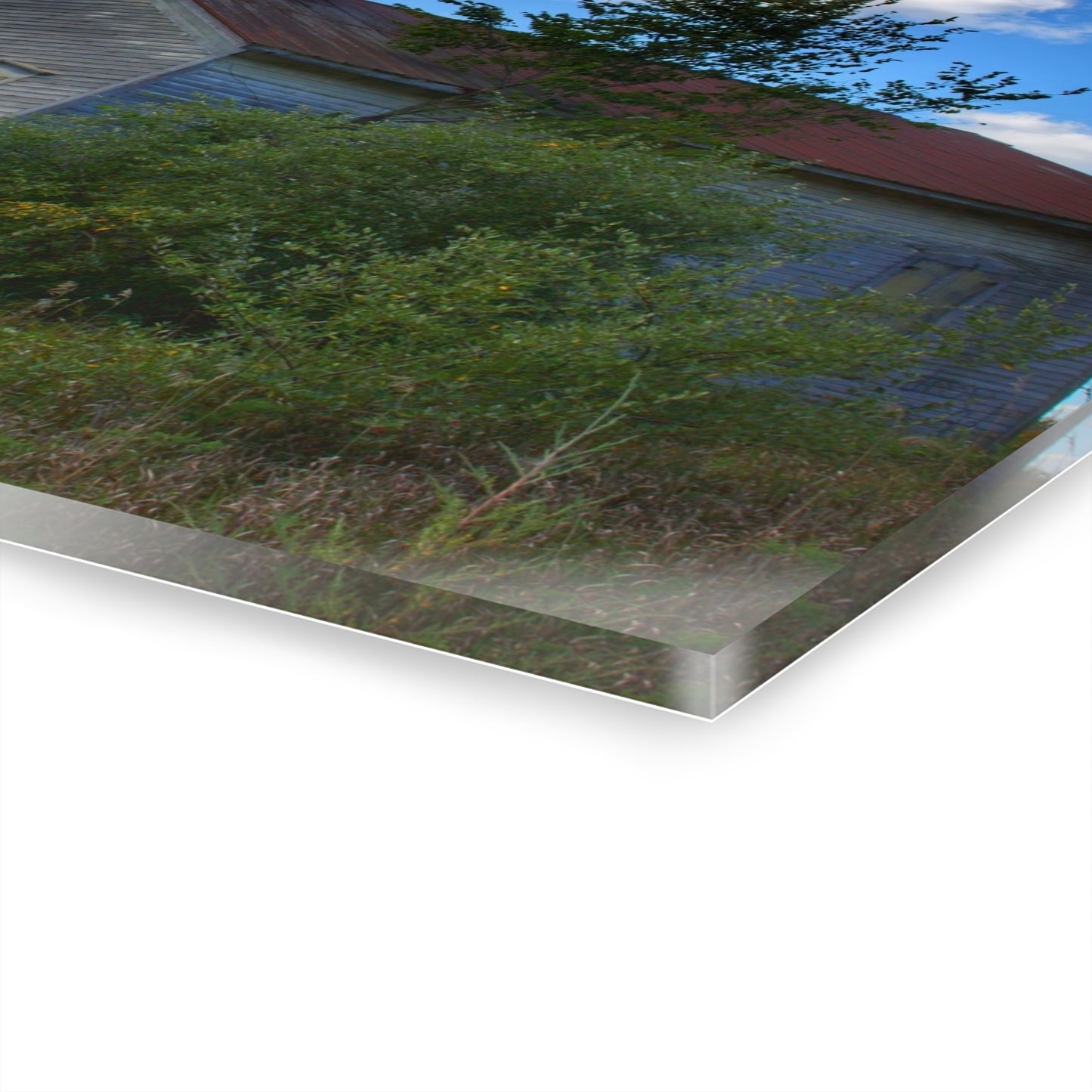 U R There Photography Mound Road Schoolhouse Rustic Farmhouse Acrylic Wall Print