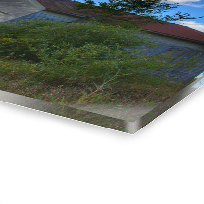U R There Photography Mound Road Schoolhouse Rustic Farmhouse Acrylic Wall Print