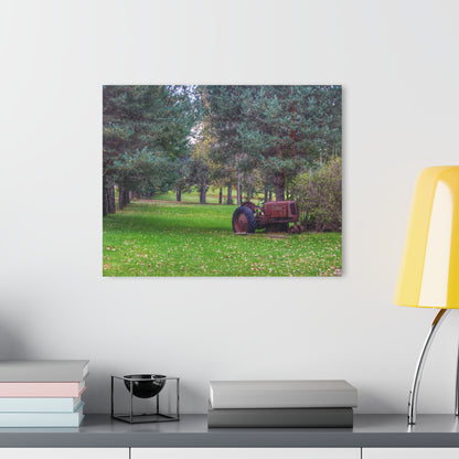U R There Photography Casey Road Yard Art II Rustic Farmhouse Acrylic Wall Print