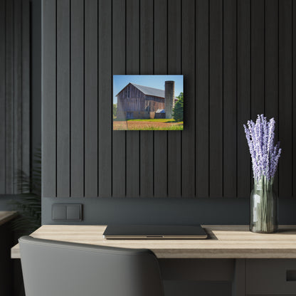 U R There Photography Gilford Grey III Rustic Farmhouse Acrylic Wall Print