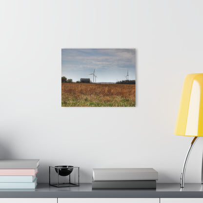 U R There Photography Surin Road Grey Rustic Farmhouse Acrylic Wall Print