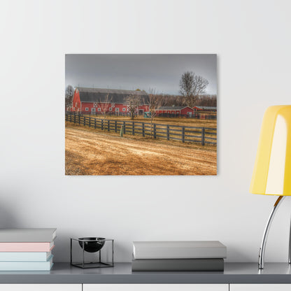 U R There Photography Barber Road Farm II Rustic Farmhouse Acrylic Wall Print