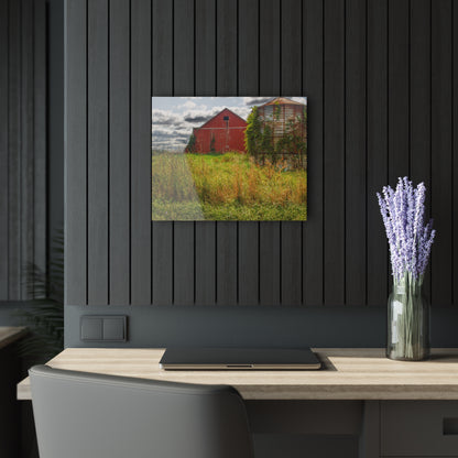 U R There Photography Roadside Relics Rustic Farmhouse Acrylic Wall Print