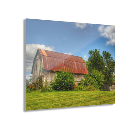 U R There Photography Grey Road Rusted II Rustic Farmhouse Acrylic Wall Print