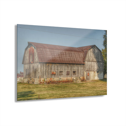 U R There Photography Irish Road Grey Rustic Farmhouse Acrylic Wall Print