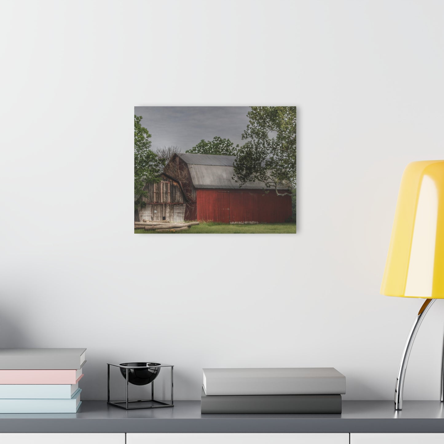 U R There Photography Barkley Road Buddies Rustic Farmhouse Acrylic Wall Print