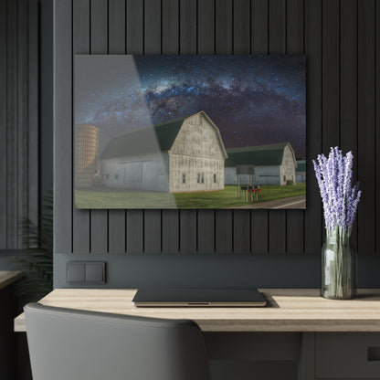 U R There Photography Under the Milky Way Rustic Farmhouse Acrylic Wall Print