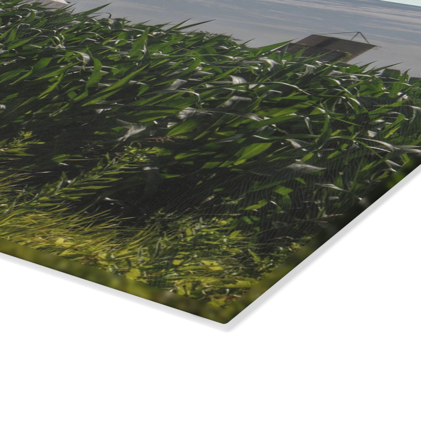 Rustic Farmhouse Cutting Board Featuring Above the Corn on Piersonville Road II