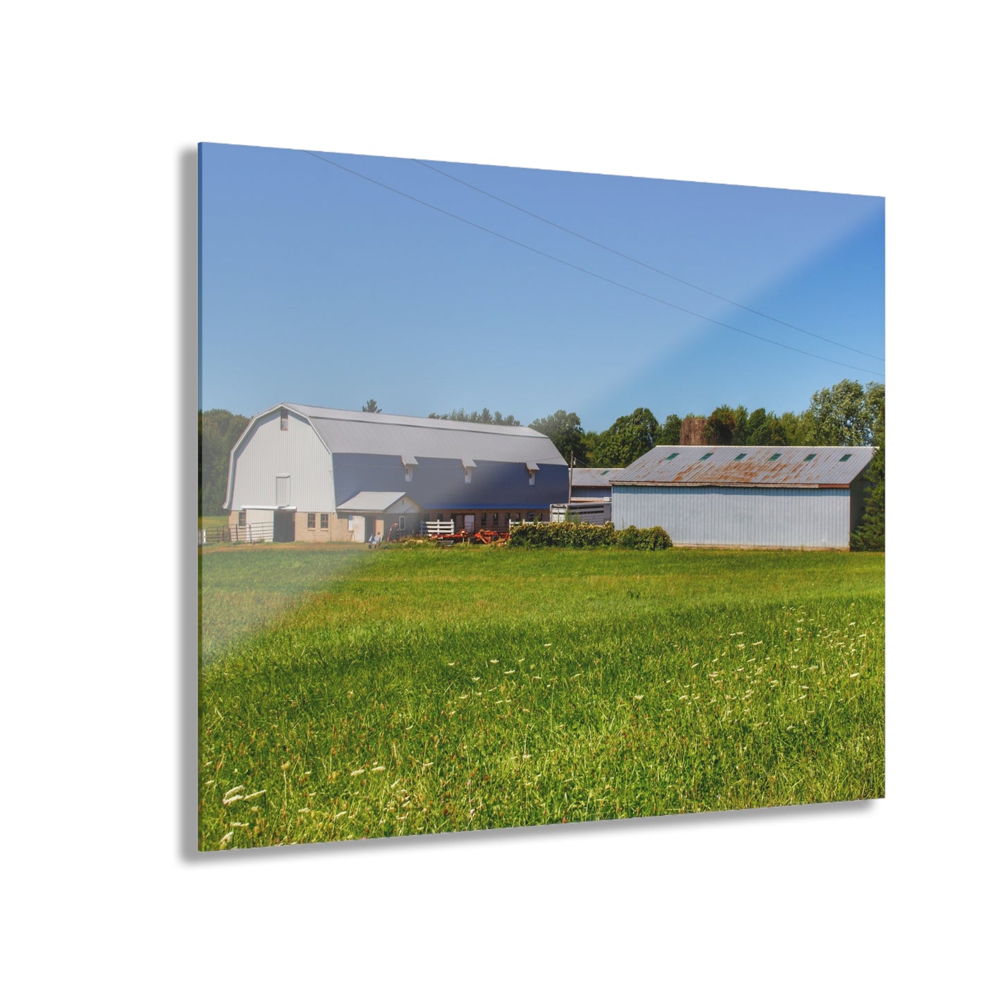 Barn Boutique Modern Farmhouse Acrylic Wall Print| McPherson Road Greys