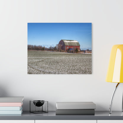 Barn Boutique Modern Farmhouse Acrylic Wall Print| Spring Red III