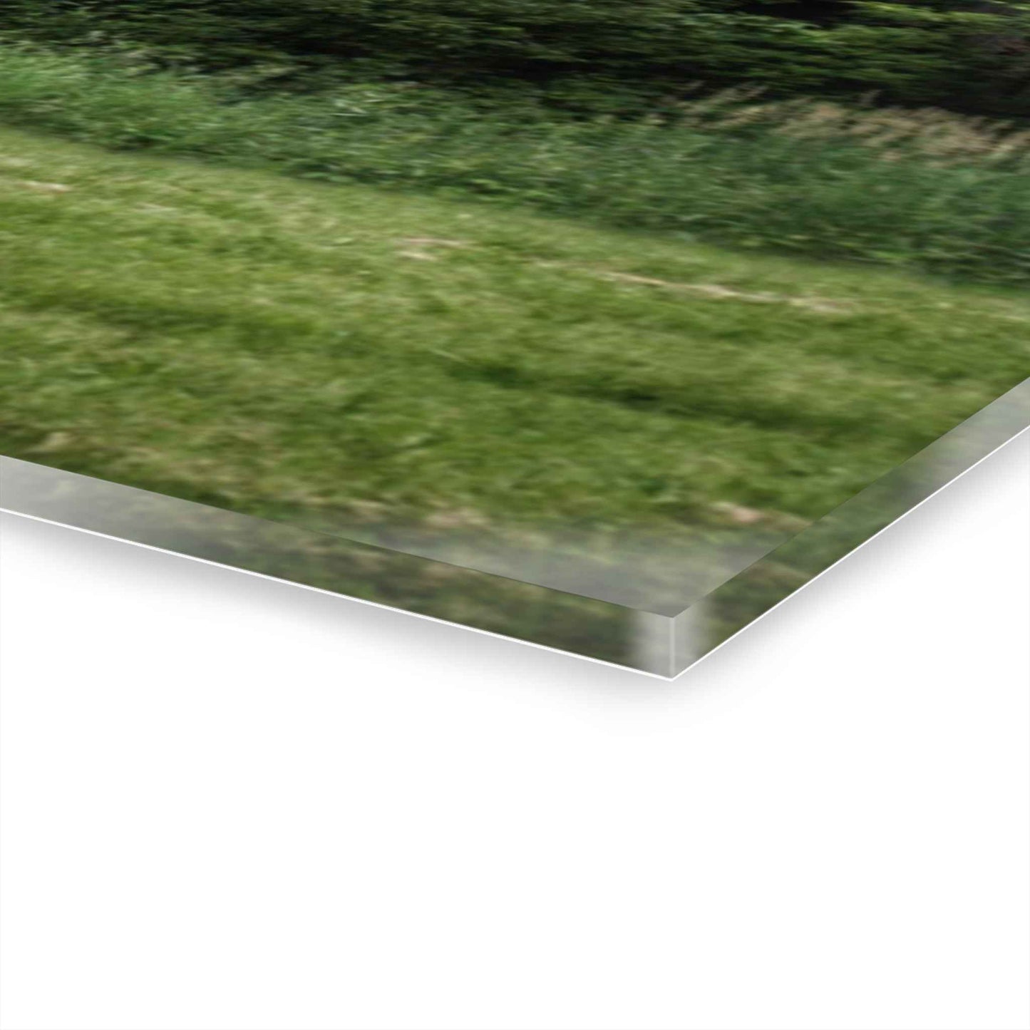 U R There Photography Hunters Creek Forgotten Grey Rustic Farmhouse Acrylic Wall Print