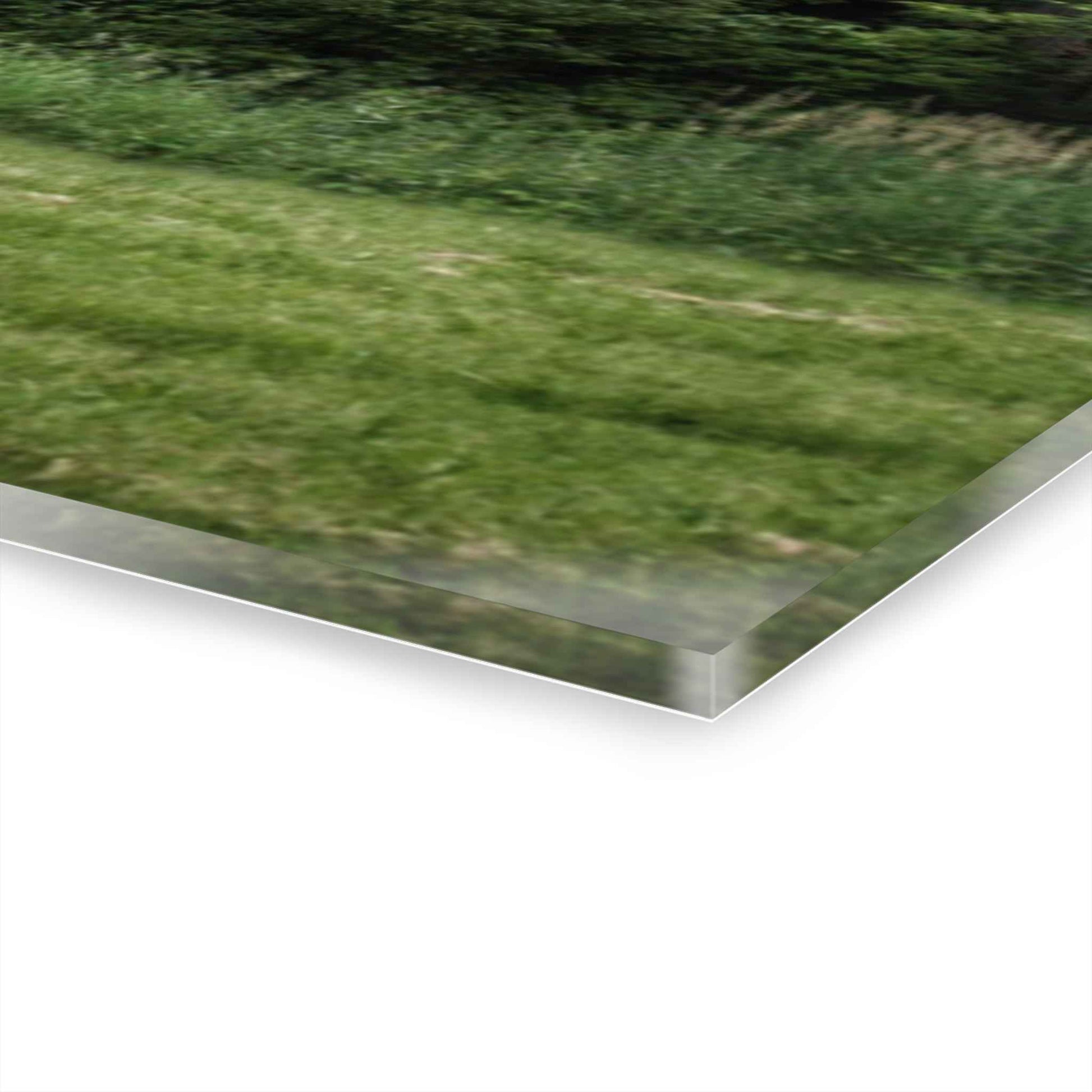 U R There Photography Hunters Creek Forgotten Grey Rustic Farmhouse Acrylic Wall Print