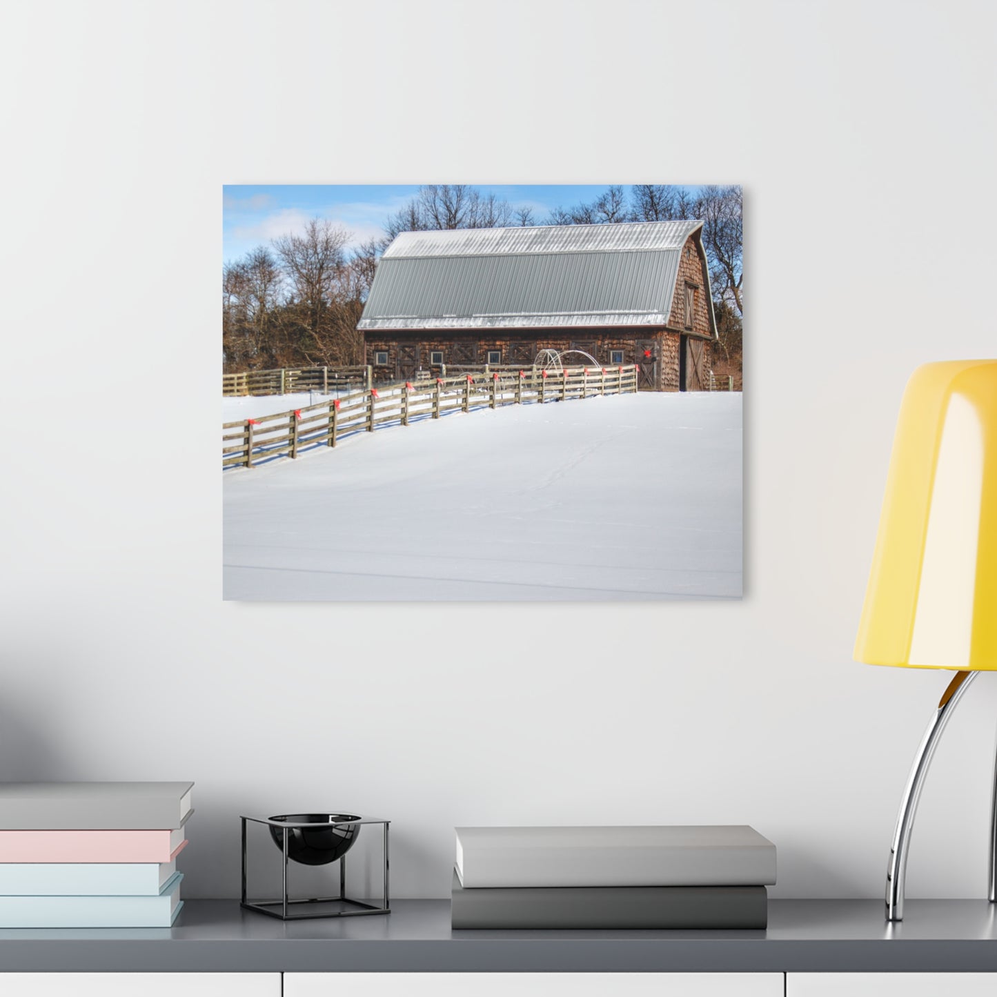 U R There Photography Morgan Lanes Cedar Shack Barn Rustic Farmhouse Acrylic Wall Print