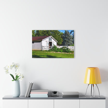 U R There Photography Beyond the Fence on Baldwin Rustic Farmhouse Acrylic Wall Print
