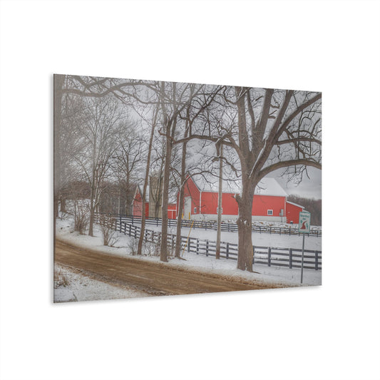 U R There Photography Barns of Barber Road I Rustic Farmhouse Acrylic Wall Print