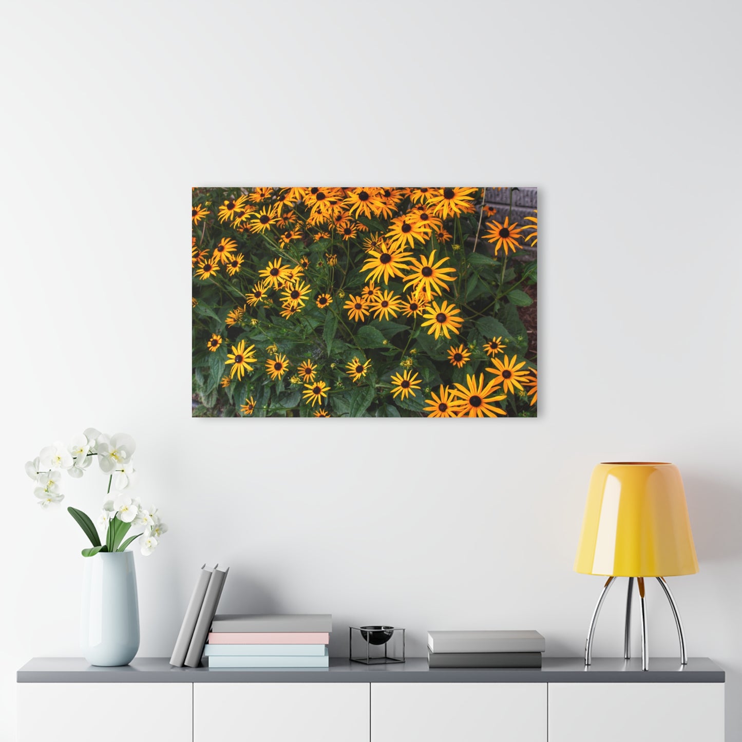 U R There Photography Black-Eyed Susan Rustic Farmhouse Acrylic Wall Print