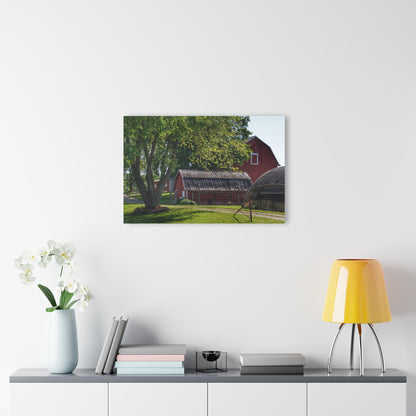 Barn Boutique Modern Farmhouse Acrylic Wall Print| Hidden Red I