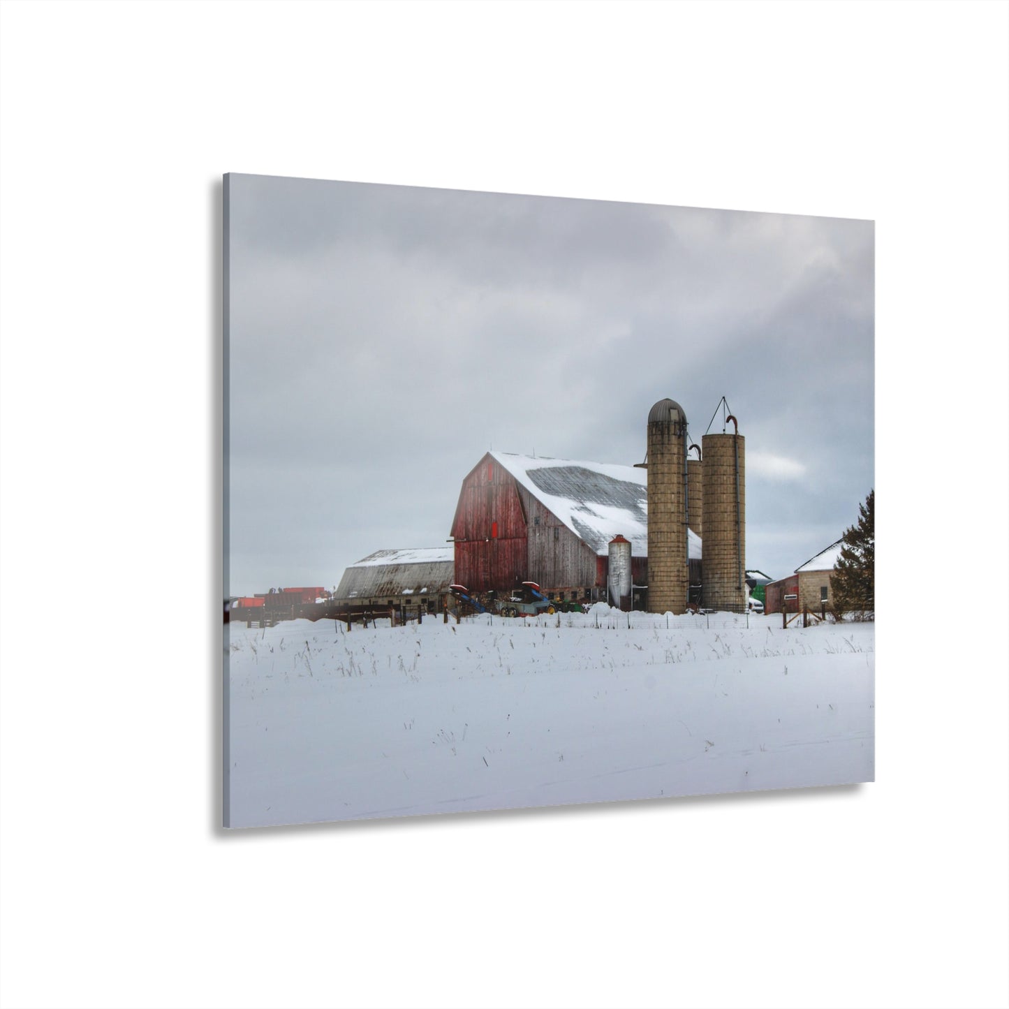U R There Photography Five Lakes Farm II Rustic Farmhouse Acrylic Wall Print
