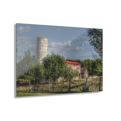 U R There Photography Henderson Road Farm Rustic Farmhouse Acrylic Wall Print