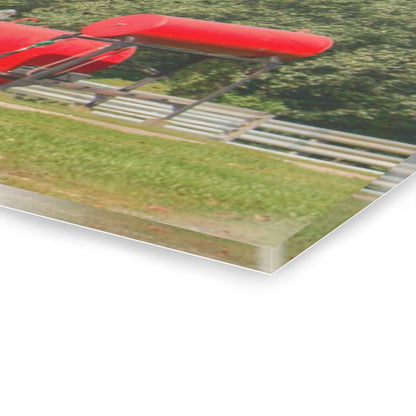 U R There Photography Kingston Road Grey Rustic Farmhouse Acrylic Wall Print